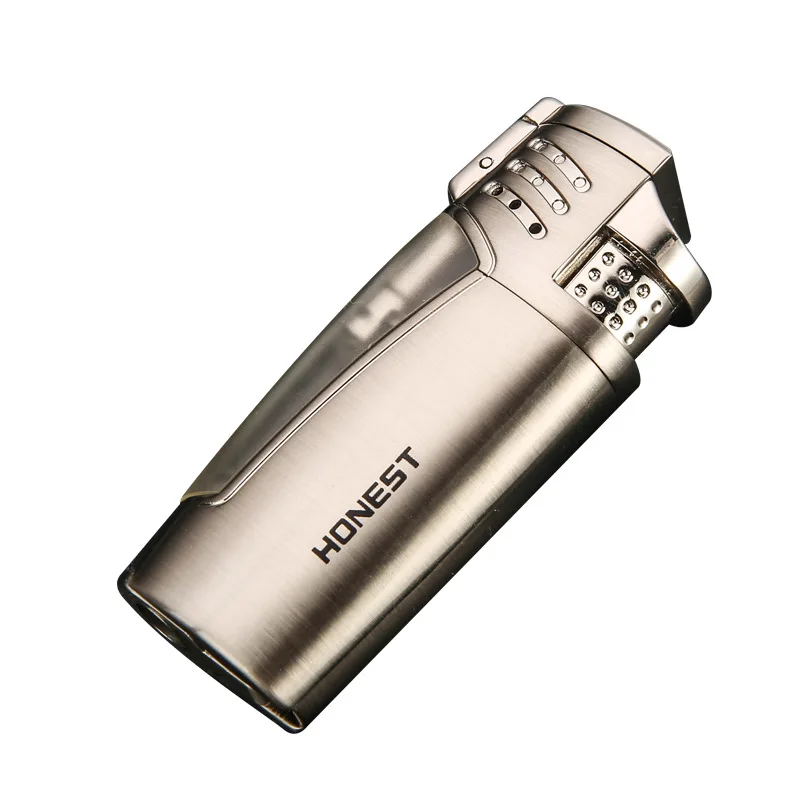 2021 Jobon Triple Torch Lighter Metal Windproof Gas Butane Jet Flint Lighter 3 Nozzles Turbo BBQ Cigar Spray Gun Gadgets For Men
2021 Jobon Triple Torch Lighter Metal Windproof Gas Butane Jet Flint Lighter 3 Nozzles Turbo BBQ Cigar Spray Gun Gadgets For Men