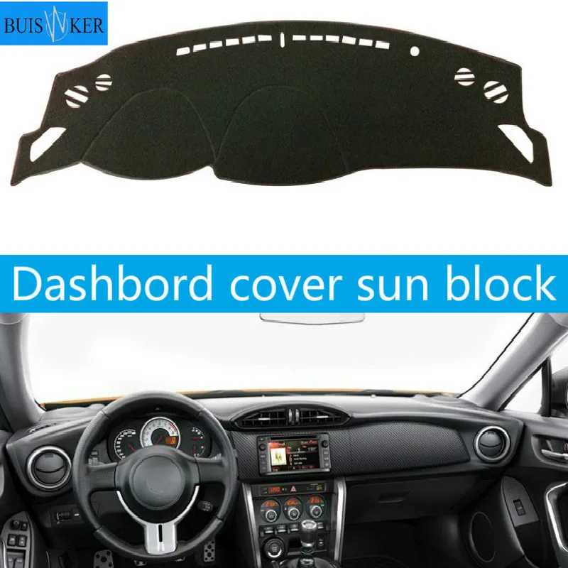 Dashboard Cover Sun Shade Non-slip Dash Mat Pad Carpet Car Stickers Interior Accessories For Toyota 86 GT86 FT86 12-18
Dashboard Cover Sun Shade Non-slip Dash Mat Pad Carpet Car Stickers Interior Accessories For Toyota 86 GT86 FT86 12-18