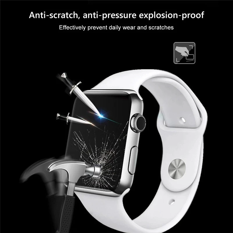 High Quality Transparent Protective Screen Scratch Proof Smart Watch 2020 Protective Film For Apple Watch Series 4 5 6Accessorie 
High Quality Transparent Protective Screen Scratch Proof Smart Watch 2020 Protective Film For Apple Watch Series 4 5 6Accessorie