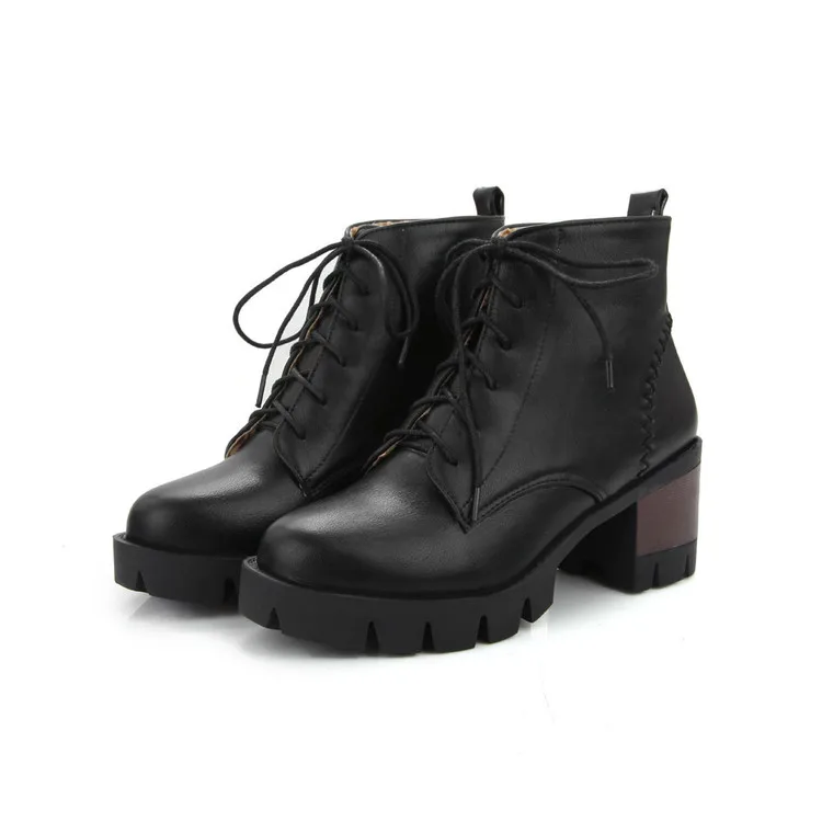 Big SizeFashion lace up Martin boots boots women shoes ankle boots for women ladies boots shoes woman winter
Big SizeFashion lace up Martin boots boots women shoes ankle boots for women ladies boots shoes woman winter