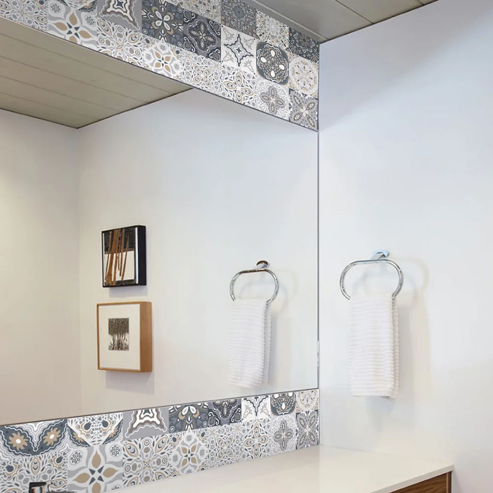 24pcs 15x15cm Self Adhesive Mosaic Tile Stickers Kitchen Backsplash Wall Sticker DIY Kitchen Bathroom Home Decoration
24pcs 15x15cm Self Adhesive Mosaic Tile Stickers Kitchen Backsplash Wall Sticker DIY Kitchen Bathroom Home Decoration