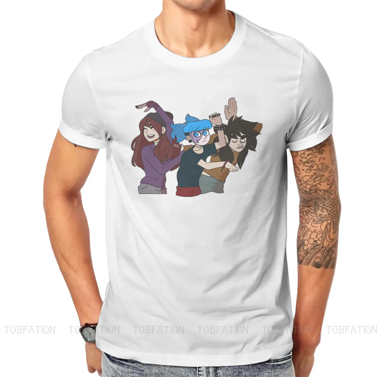 Sally Face Game Eizouken SF T Shirt Harajuku Teenager Gothic High Quality Tshirt Oversized Crewneck Streetwear
Sally Face Game Eizouken SF T Shirt Harajuku Teenager Gothic High Quality Tshirt Oversized Crewneck Streetwear