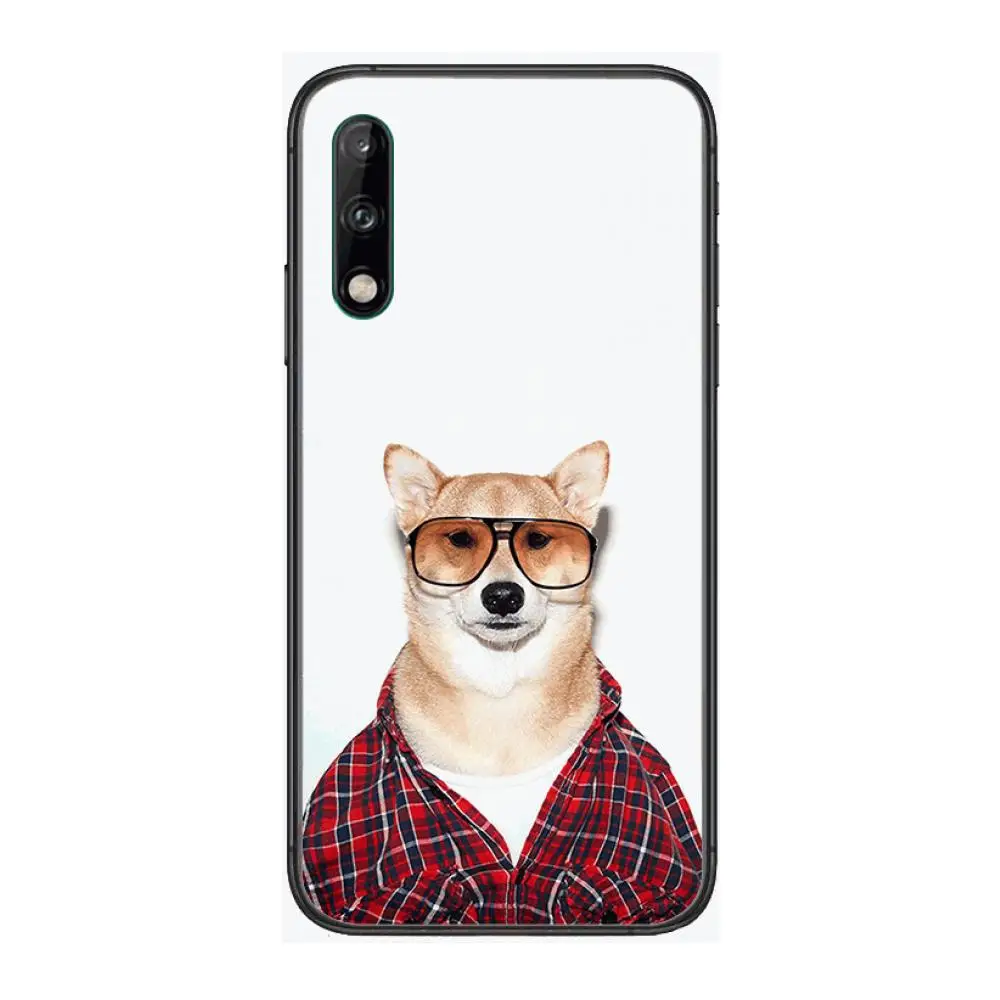 Dog fashion creative personality boys Clear Phone Case For Huawei Y 5 6 7 8 9 A P S Pro 2020 2019 Black Etui Coque Hoesjes Comi
Dog fashion creative personality boys Clear Phone Case For Huawei Y 5 6 7 8 9 A P S Pro 2020 2019 Black Etui Coque Hoesjes Comi
