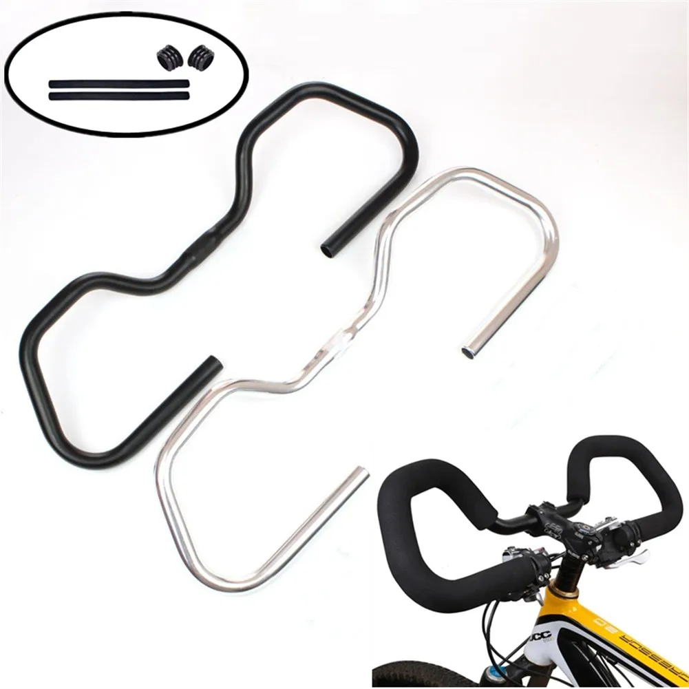 MTB Bike Handlebar Butterfly Handle Bar With Sponge Grip 25.4x580MM Aluminum Alloy For Mountain Road Touring Bicycle Cycling
MTB Bike Handlebar Butterfly Handle Bar With Sponge Grip 25.4x580MM Aluminum Alloy For Mountain Road Touring Bicycle Cycling