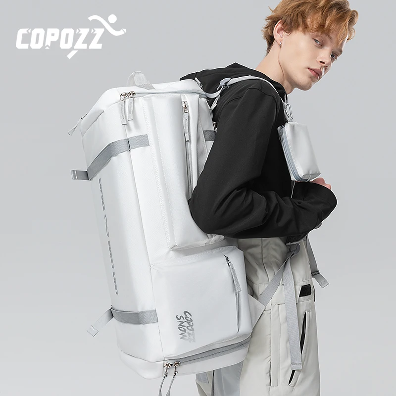 COPOZZ Ski Bag 55L Large Capacity for Travel Storage Boots Helmet Snowboard Clothing Skis Backpack With Adjustable Waterproof
COPOZZ Ski Bag 55L Large Capacity for Travel Storage Boots Helmet Snowboard Clothing Skis Backpack With Adjustable Waterproof
