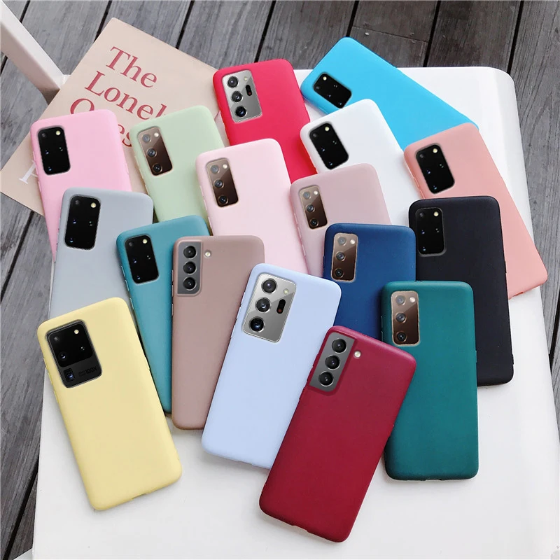 Candy Color Silicone Phone Case For Samsung Galaxy S20 Fe Fan Edition 5g S21 S20 Plus Note 20 Ultra Matte Soft Back Cover Cases
Candy Color Silicone Phone Case For Samsung Galaxy S20 Fe Fan Edition 5g S21 S20 Plus Note 20 Ultra Matte Soft Back Cover Cases