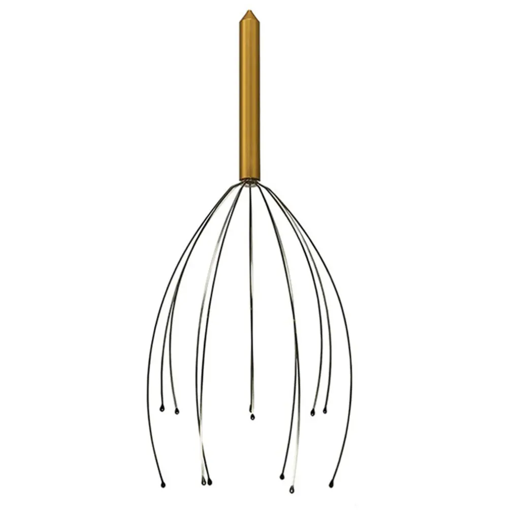 Stainless Steel Octopus Head Massager Massage Instrument Head Scratchy Scratching Head Scalp Massager
Stainless Steel Octopus Head Massager Massage Instrument Head Scratchy Scratching Head Scalp Massager