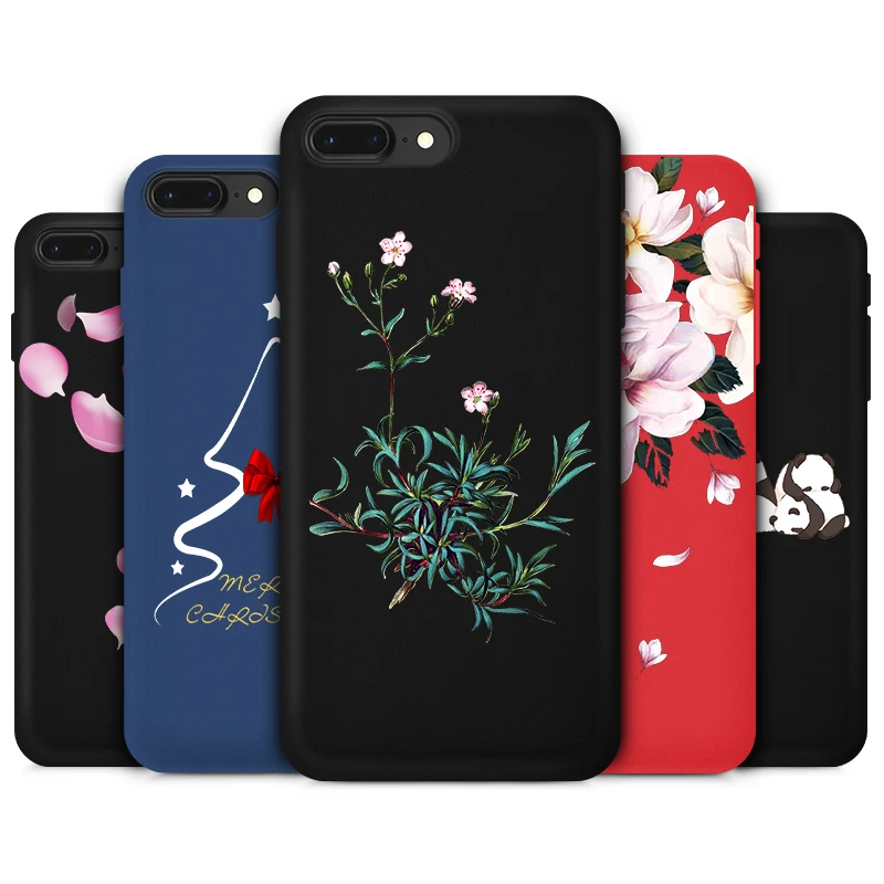 Цвет Матовый телефон случае для Iphone 5 5s se 6 S Plus 7 8 X Xiaomi Redmi Note Pro 5A Prime Мягкий ТПУ
