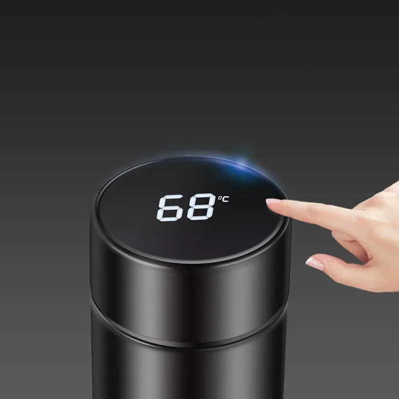 New Smart thermos Bottle Double Wall Insulated Vacuum Flask Stainless Steel Water Cup With LCD Touch Screen Waterproof Gift Cups
New Smart thermos Bottle Double Wall Insulated Vacuum Flask Stainless Steel Water Cup With LCD Touch Screen Waterproof Gift Cups