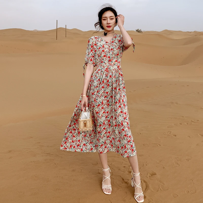 Women Long Floral Dress Sundress 2022 Runway Elegant Boho Vintage Korean Fairy Casual Tropical Beach Vacation Party Vestidos New
Women Long Floral Dress Sundress 2022 Runway Elegant Boho Vintage Korean Fairy Casual Tropical Beach Vacation Party Vestidos New