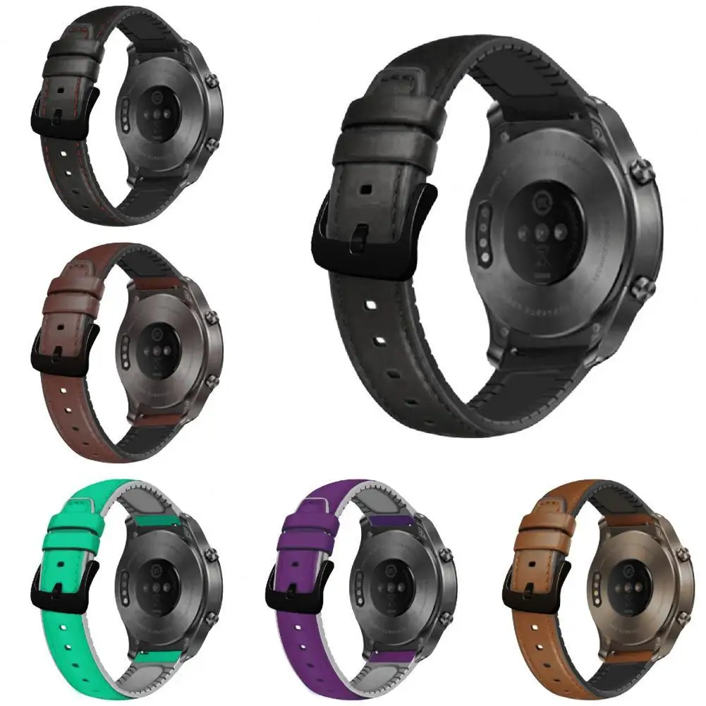 HOT SALES!!! 22mm Watch Band Adjustable Leather Wristband Strap Suitable for Huawei GT2 Watch2pro
HOT SALES!!! 22mm Watch Band Adjustable Leather Wristband Strap Suitable for Huawei GT2 Watch2pro