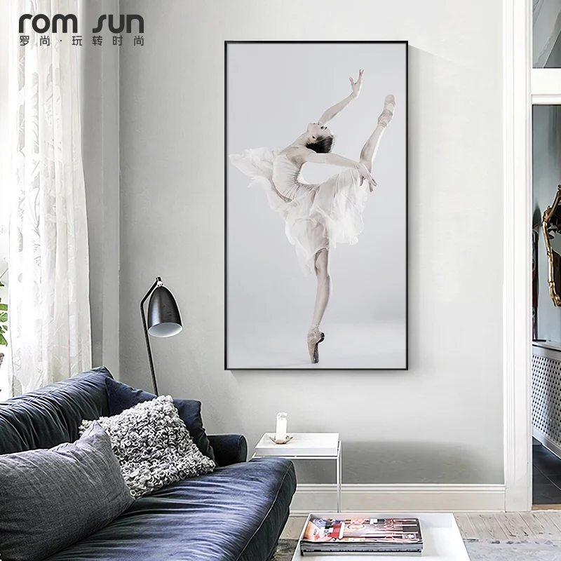 Modern Meet beautiful Canvas Painting poster and print elegant Ballet Art Wall white Pictures for Living Room Bedroom Home Decor
Modern Meet beautiful Canvas Painting poster and print elegant Ballet Art Wall white Pictures for Living Room Bedroom Home Decor
