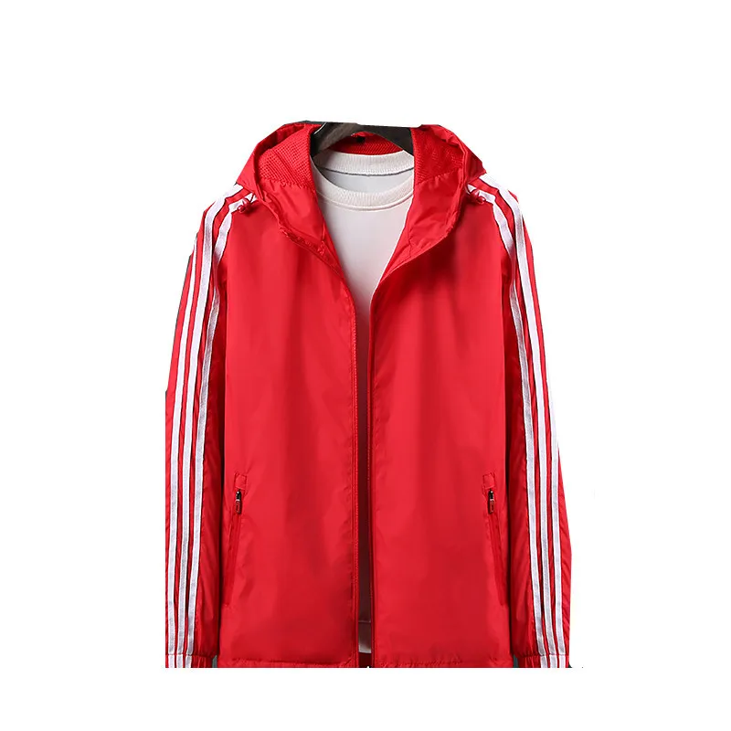 Men autumn jacket sports casual hooded plus size thin running trend tops Hoodies mesh breathable Sunproof Outerwear Loose Coats
Men autumn jacket sports casual hooded plus size thin running trend tops Hoodies mesh breathable Sunproof Outerwear Loose Coats