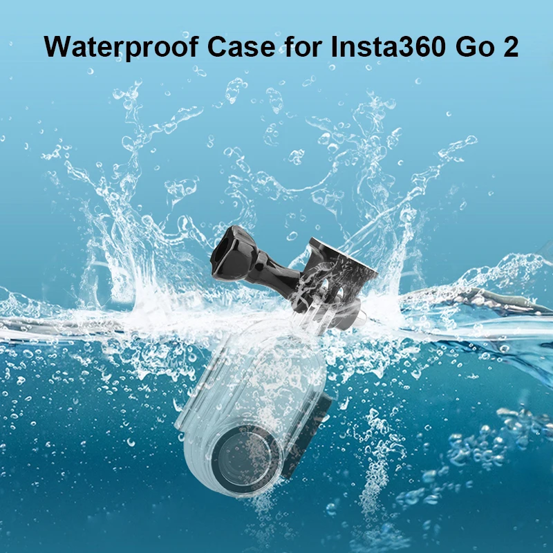 Underwater 30M Diving Waterproof Housing Case for Insta360 Go 2 Camera Protection Frame Shell for Insta360 Go 2 Swimming Surfing
Underwater 30M Diving Waterproof Housing Case for Insta360 Go 2 Camera Protection Frame Shell for Insta360 Go 2 Swimming Surfing