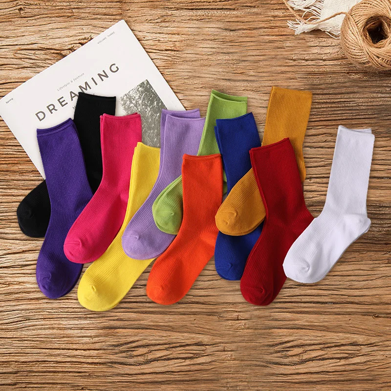 2021 New Cartoon Women's Breathable Cotton Socks Cotton candy color socks Pattern Girl Sock Combed of Pure Cotton Female Socks 
2021 New Cartoon Women's Breathable Cotton Socks Cotton candy color socks Pattern Girl Sock Combed of Pure Cotton Female Socks