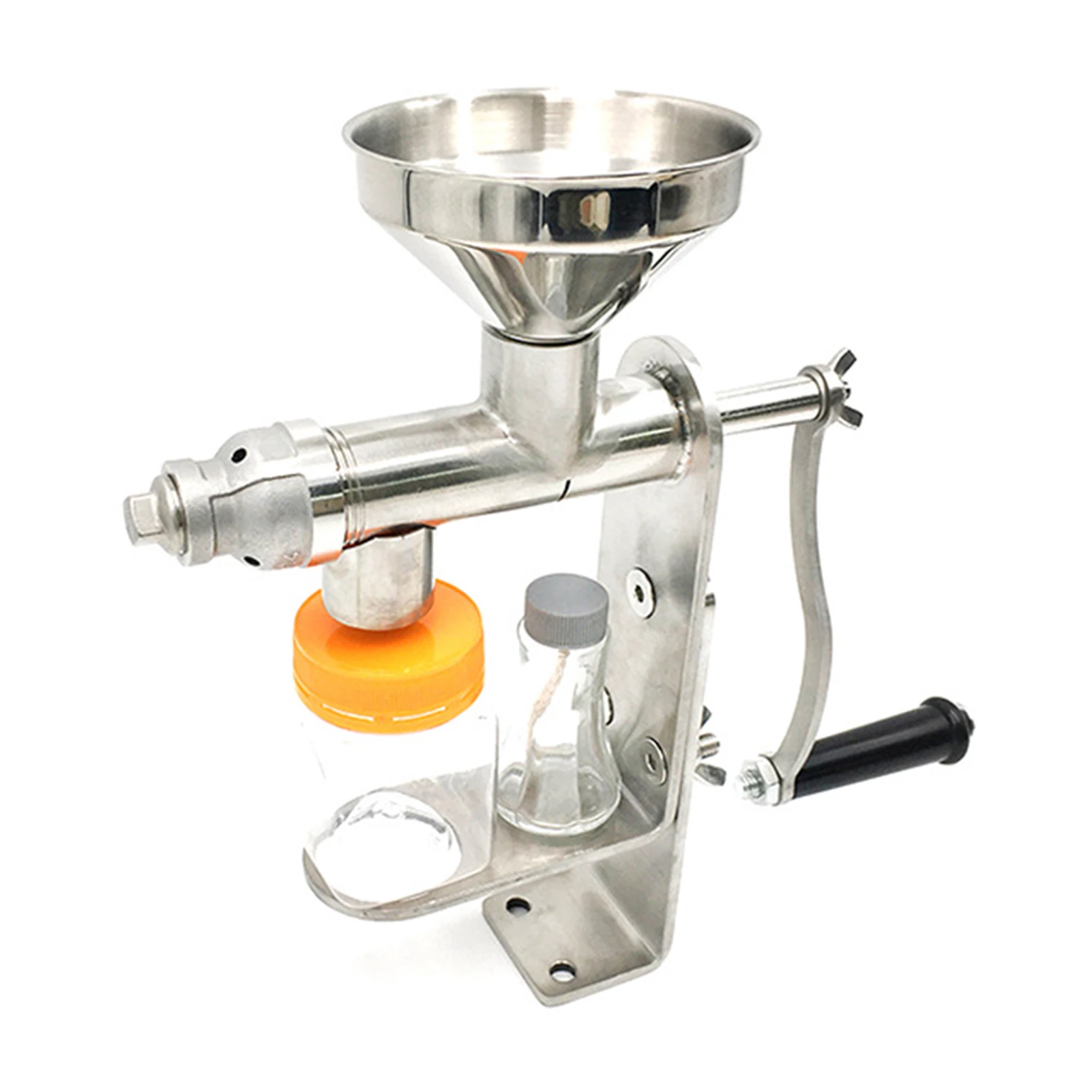 Household Manual Oil Press Machine Stainless Steel Hand Press Nuts Seeds Peanut Sesame Oil Expeller Easy-clean Oil Extractor
Household Manual Oil Press Machine Stainless Steel Hand Press Nuts Seeds Peanut Sesame Oil Expeller Easy-clean Oil Extractor