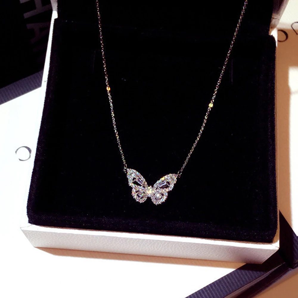 Ожерелье женское с бабочками, корейский стиль, подарочные украшения для невесты, 2021
Ожерелье женское с бабочками, корейский стиль, подарочные украшения для невесты, 2021