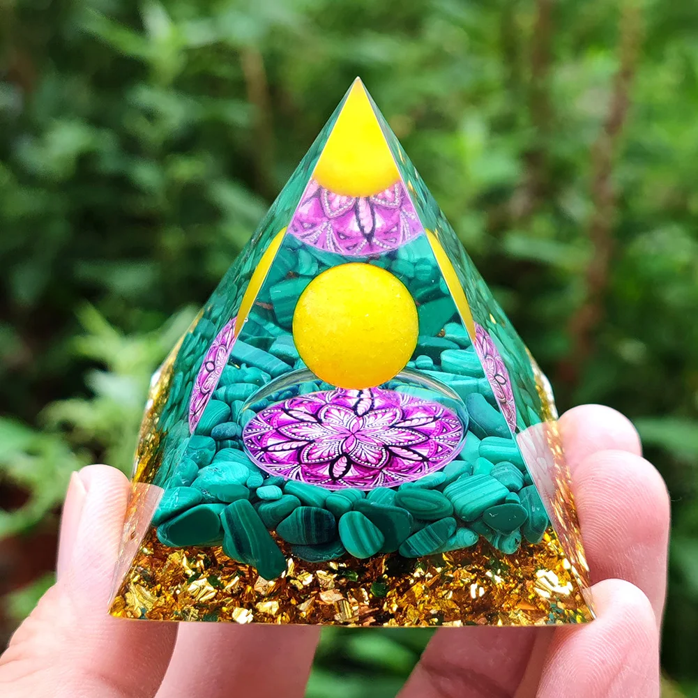 Tree of Life Orgonite Pyramid Mold Amethyst Peridot Healing Crystal Energy Pyramide EMF Protection Meditation Tool Home Decor
Tree of Life Orgonite Pyramid Mold Amethyst Peridot Healing Crystal Energy Pyramide EMF Protection Meditation Tool Home Decor