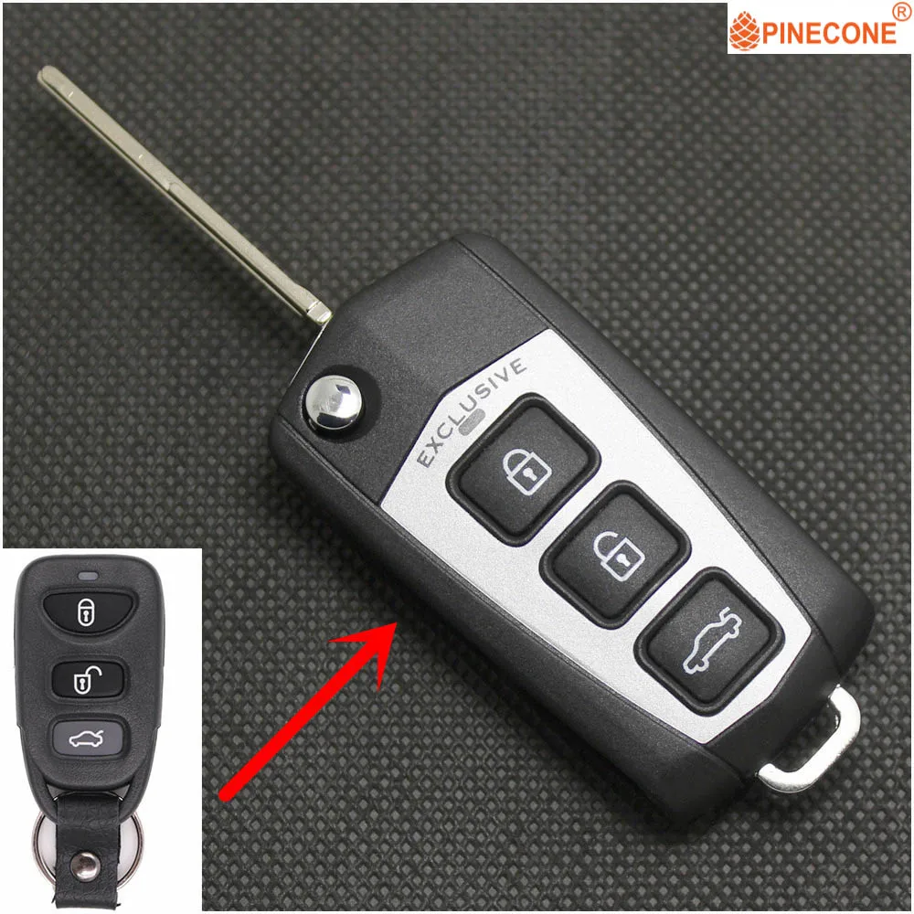 PINECONE for KIA CERATO Car Key Case 3+1 Buttons Uncut Brass Blade Modified Remote Car Key Fob Shell 1PC
PINECONE for KIA CERATO Car Key Case 3+1 Buttons Uncut Brass Blade Modified Remote Car Key Fob Shell 1PC