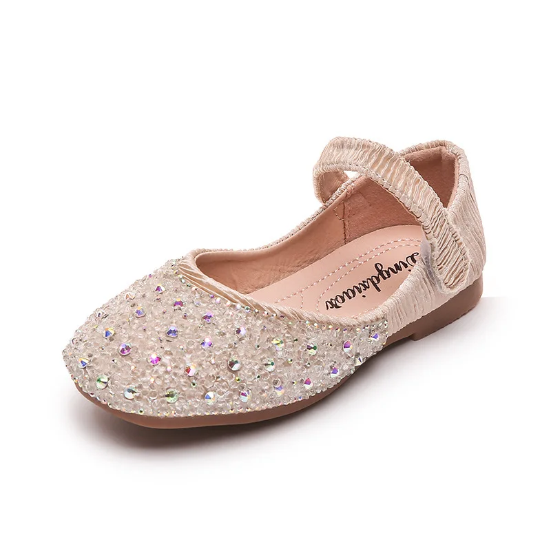Girls Sequins Crystal Princess Bow Shoes Walk Show Stage Performance Flower Children's Platform Square Mouth Single Shoes
Girls Sequins Crystal Princess Bow Shoes Walk Show Stage Performance Flower Children's Platform Square Mouth Single Shoes