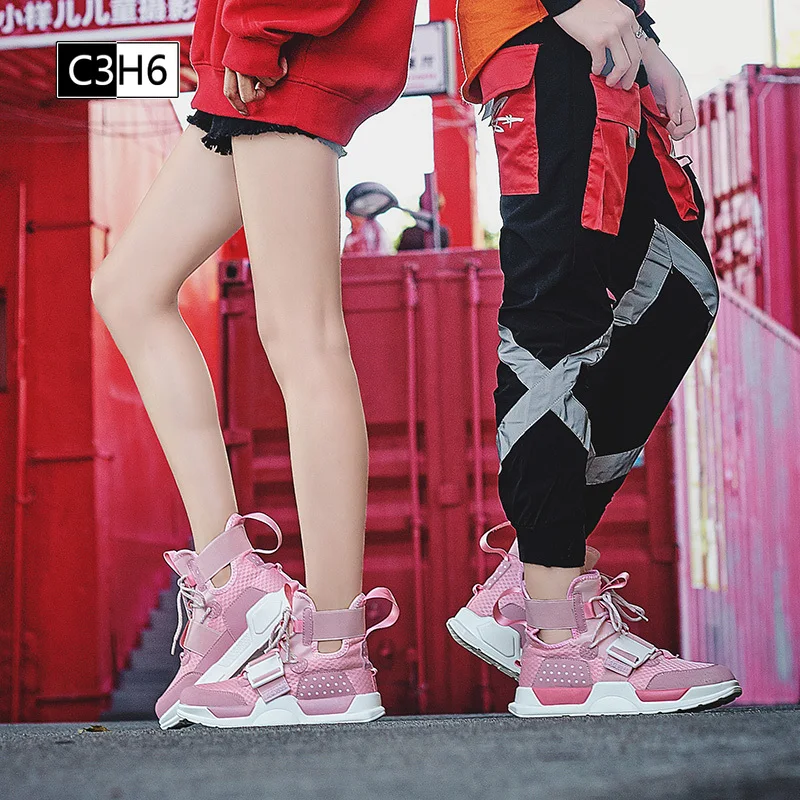 French New Fashion Leisure Couple Breathable Sports Shoes Shock-absorbing Running Sneakers Plus-size high-tops for couples
French New Fashion Leisure Couple Breathable Sports Shoes Shock-absorbing Running Sneakers Plus-size high-tops for couples