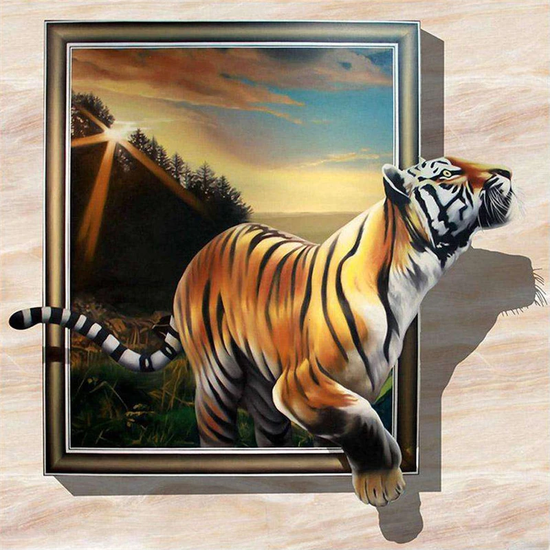 YI BRIGHT Square Round Diamond 5DTiger DIY Full Diamond Inlaid Diamond Embroidery Cross Stitch Animal Wall Artist HomeDecoration
YI BRIGHT Square Round Diamond 5DTiger DIY Full Diamond Inlaid Diamond Embroidery Cross Stitch Animal Wall Artist HomeDecoration