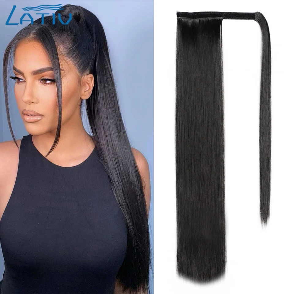 Lativ Synthetic Long Straight Ponytail Extension Wrap Around Ponytail Clip in Hair Extensions Natural Hairpiece For women
Lativ Synthetic Long Straight Ponytail Extension Wrap Around Ponytail Clip in Hair Extensions Natural Hairpiece For women