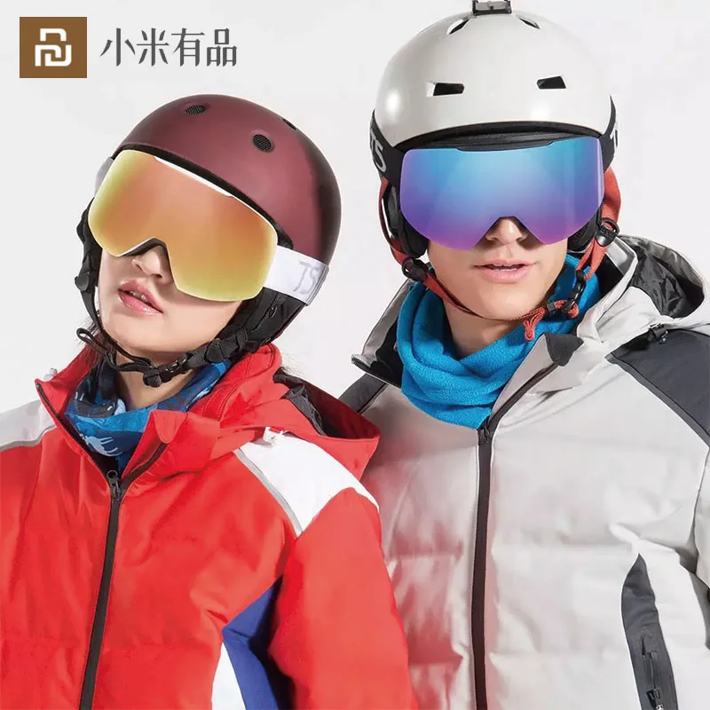 Лыжные очки Xiaomi TS, защитные цилиндрические очки с защитой от ультрафиолета и запотевания
Лыжные очки Xiaomi TS, защитные цилиндрические очки с защитой от ультрафиолета и запотевания