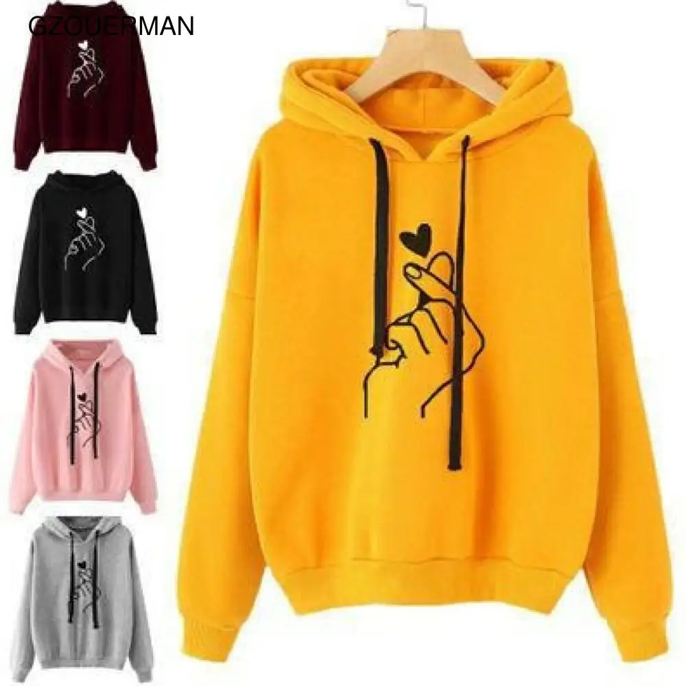 2021 New Fashion Women Autumn Winter Hot Style Love Printing Hooded Solid Color Casual Fleece Hoodies
2021 New Fashion Women Autumn Winter Hot Style Love Printing Hooded Solid Color Casual Fleece Hoodies