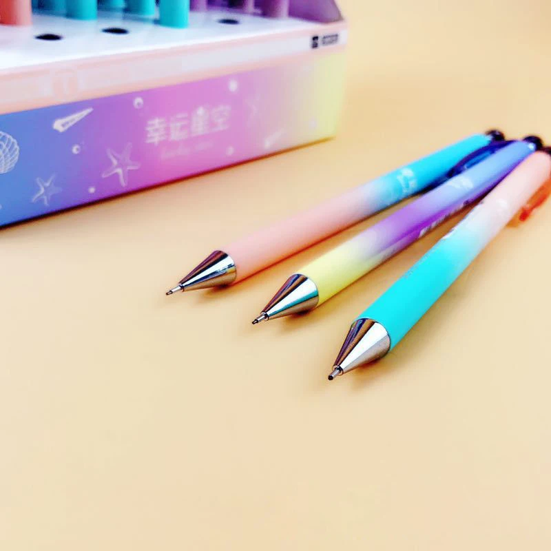 Cute Kawaii Moon Star Plastic Mechanical Pencil Creative Sky Automatic Pens For Kids Writing School Supplies Korean Stationery
Cute Kawaii Moon Star Plastic Mechanical Pencil Creative Sky Automatic Pens For Kids Writing School Supplies Korean Stationery