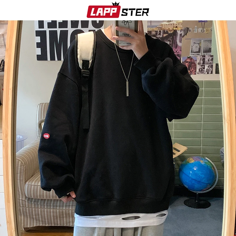 LAPPSTER Men Fake Two Pieces Ripped Sweatshirts 2022 Mens Japanese Streetwear Harajuku Hoodies Male Vintage Crewneck Sweatshirt
LAPPSTER Men Fake Two Pieces Ripped Sweatshirts 2022 Mens Japanese Streetwear Harajuku Hoodies Male Vintage Crewneck Sweatshirt