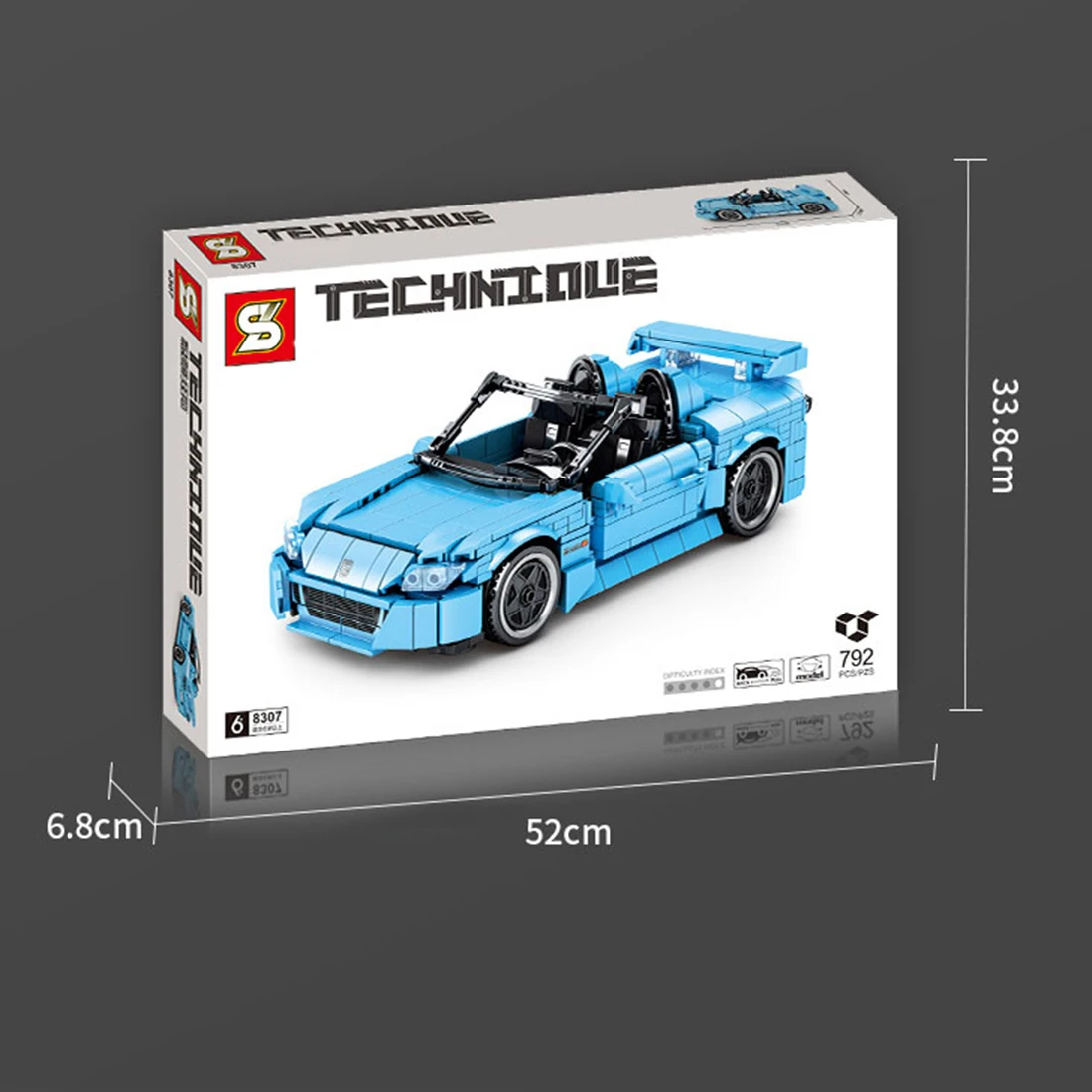 792+Pcs Convertible Car Building Blocks Pull Back Vehicle Assembly Bricks Toys Mechanical City Car Assemble Toy For Boy Gift
792+Pcs Convertible Car Building Blocks Pull Back Vehicle Assembly Bricks Toys Mechanical City Car Assemble Toy For Boy Gift