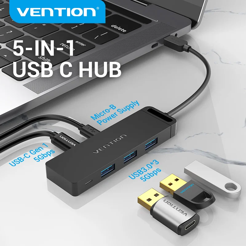 USB-хаб Vention для USB 3,0, USB C 3,1 Gen 1, адаптер питания Micro Power Hub для MacBook Pro, iPad, Samsung Galaxy Note 10 S10, USB-хаб
USB-хаб Vention для USB 3,0, USB C 3,1 Gen 1, адаптер питания Micro Power Hub для MacBook Pro, iPad, Samsung Galaxy Note 10 S10, USB-хаб