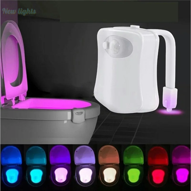 8 Colors LED Toilet Light Motion Sensor Night Lamp Soft Elegant Backlight WC Toilet Bowl Seat Bathroom Night Light for Children
8 Colors LED Toilet Light Motion Sensor Night Lamp Soft Elegant Backlight WC Toilet Bowl Seat Bathroom Night Light for Children