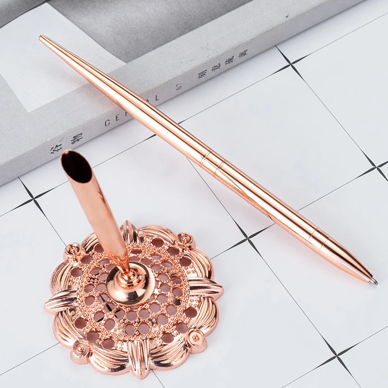 Metal Ballpoint Pen Rose Gold Business Signature Pen Bank Hotel Advertising Promotional Gifts Office Students Stationery
Metal Ballpoint Pen Rose Gold Business Signature Pen Bank Hotel Advertising Promotional Gifts Office Students Stationery
