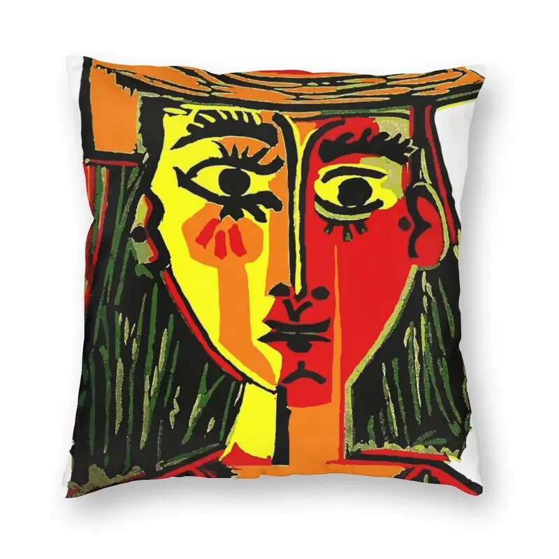 Pablo Picasso Woman In A Hat Cushion Cover Sofa Home Decorative Square Pillow Cover 45x45
Pablo Picasso Woman In A Hat Cushion Cover Sofa Home Decorative Square Pillow Cover 45x45