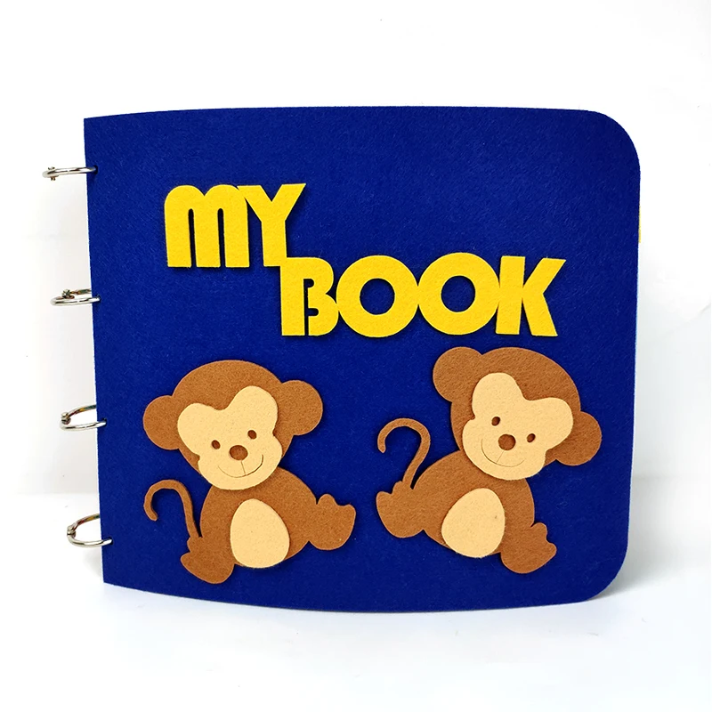 Felt Fabric Animals Cover DIY Crafts Kits Toy Book 6 Themes of Finished Book Kid's Early Education Book Felt Picture Story Book
Felt Fabric Animals Cover DIY Crafts Kits Toy Book 6 Themes of Finished Book Kid's Early Education Book Felt Picture Story Book