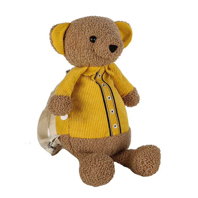 Cute Bear Bag Female Bag Tide Wild Plush Doll Small Bag Net Red Cartoon Shoulder Messenger Bag Plush Backpacks
Cute Bear Bag Female Bag Tide Wild Plush Doll Small Bag Net Red Cartoon Shoulder Messenger Bag Plush Backpacks