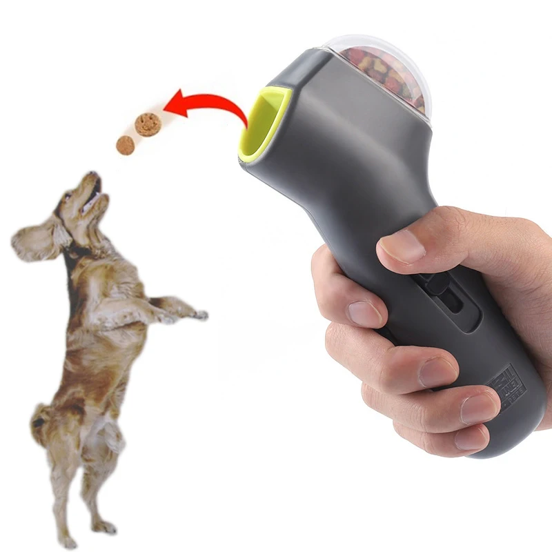 Dog Food Interactive Toy Dispenser Education Training Toys Auto Pet Food Thrower Puppy Feeder Intelligence Snack Gun IQ Training
Dog Food Interactive Toy Dispenser Education Training Toys Auto Pet Food Thrower Puppy Feeder Intelligence Snack Gun IQ Training