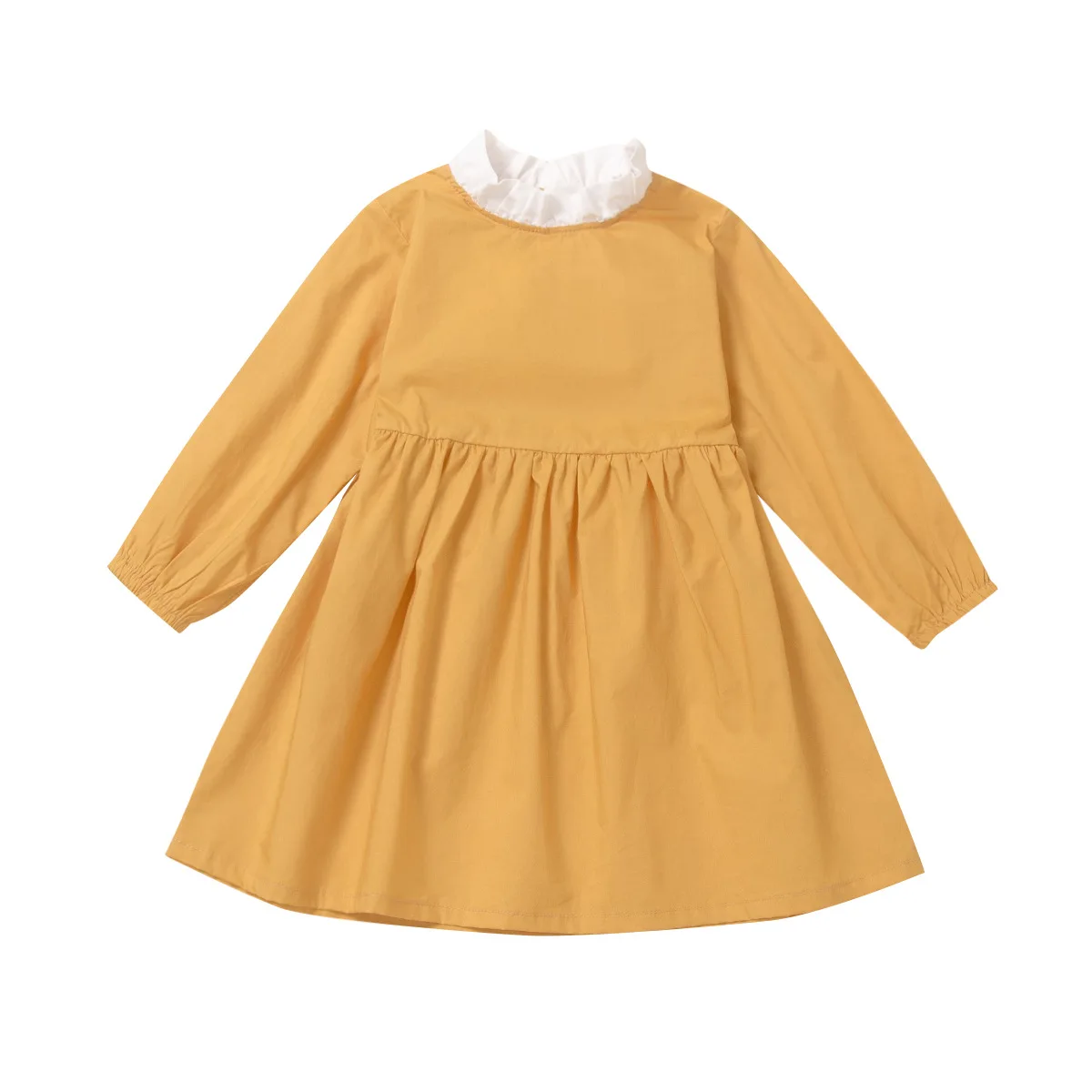 Children's Clothing 2020 Spring and Autumn New Girls Long-Sleeved Dress with Bow Sweet Princess Dress 2-6 Girls' Party Clothing
Children's Clothing 2020 Spring and Autumn New Girls Long-Sleeved Dress with Bow Sweet Princess Dress 2-6 Girls' Party Clothing