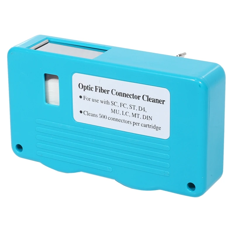 Optical Fiber Connector Cleaner Fiber Optic Connector Cleaning Cassette, 500 Times Cassette Cleaner Fiber Optic Cleaning
Optical Fiber Connector Cleaner Fiber Optic Connector Cleaning Cassette, 500 Times Cassette Cleaner Fiber Optic Cleaning