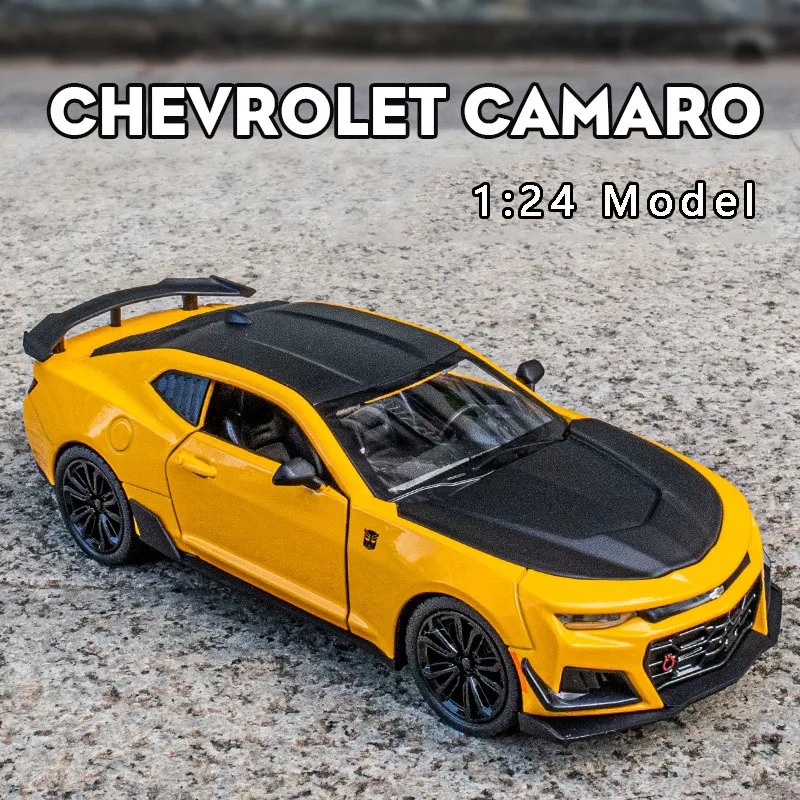 Модель автомобиля Chevrolet Camaro 1:24, модель автомобиля со звуком и светом, Игрушечная модель автомобиля из сплава, модель шмеля, коллекционный ор...
Модель автомобиля Chevrolet Camaro 1:24, модель автомобиля со звуком и светом, Игрушечная модель автомобиля из сплава, модель шмеля, коллекционный ор...