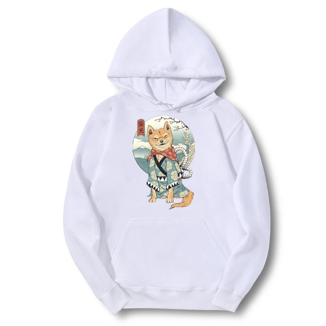 Japan Ukiyo Style Shiba Samurai Dog Print Winter Men Harajuku Print Hoodies Sweatshirt Fleece Printing Clothing Fashion Hoodie
Japan Ukiyo Style Shiba Samurai Dog Print Winter Men Harajuku Print Hoodies Sweatshirt Fleece Printing Clothing Fashion Hoodie