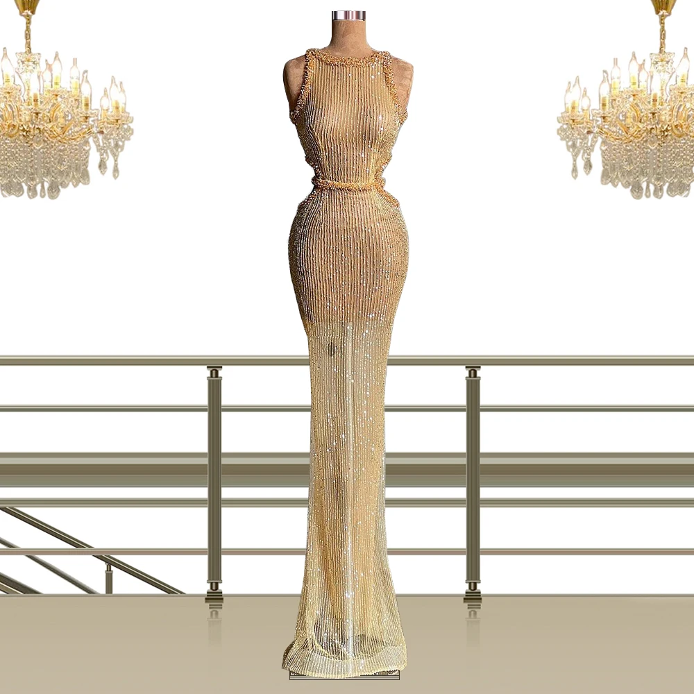 Haute Couture Celebrity Evening Gown Sleeveless Long Night Party Gown 2021 Robes De Soirée Elegant Avondjurken Holiday Beach
Haute Couture Celebrity Evening Gown Sleeveless Long Night Party Gown 2021 Robes De Soirée Elegant Avondjurken Holiday Beach