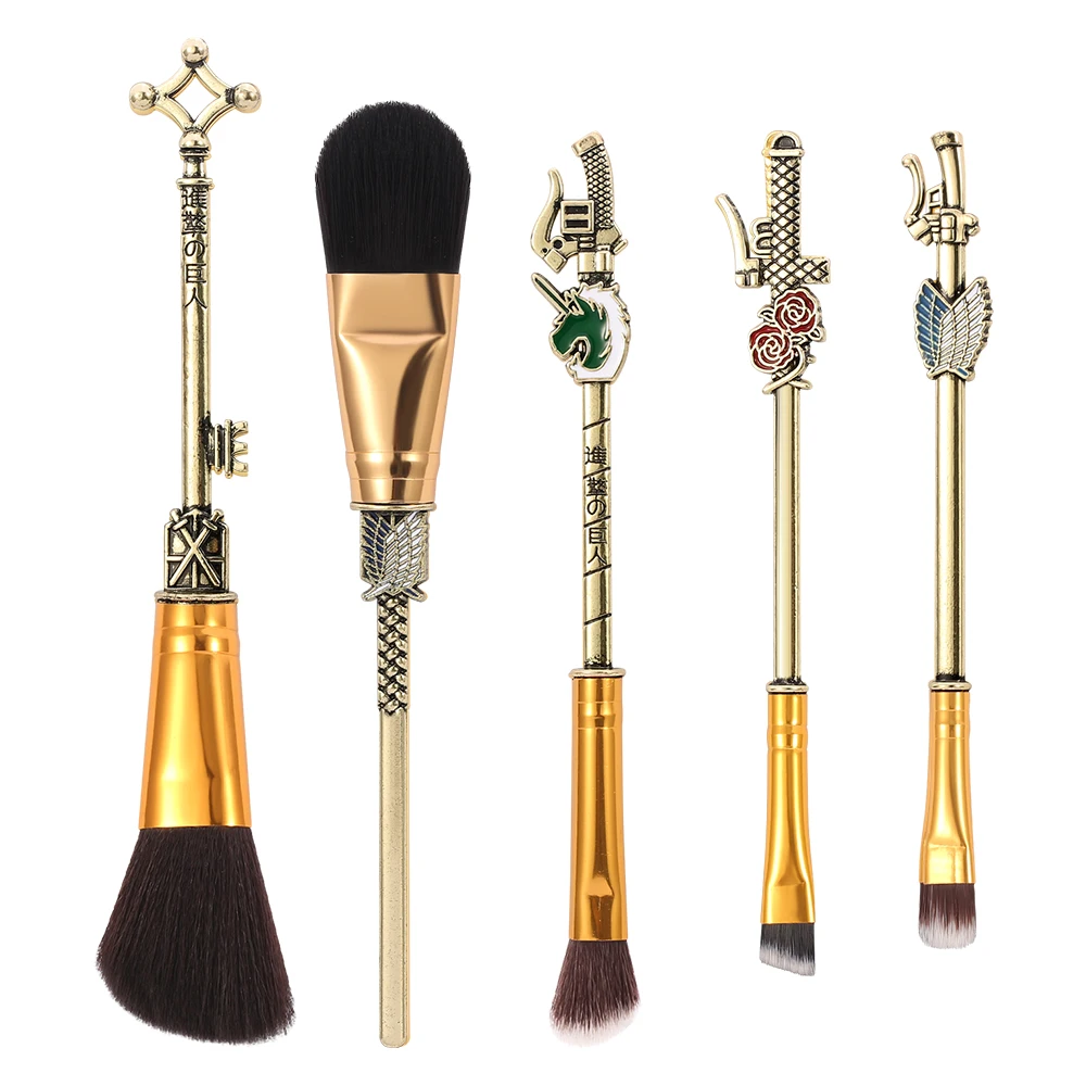2021 Japan Anime Attack on Titan Makeup Brushes Set Professional Cosmetic Powder Eye Shadow Eyebrow Beauty Make Up Brush Tool
2021 Japan Anime Attack on Titan Makeup Brushes Set Professional Cosmetic Powder Eye Shadow Eyebrow Beauty Make Up Brush Tool