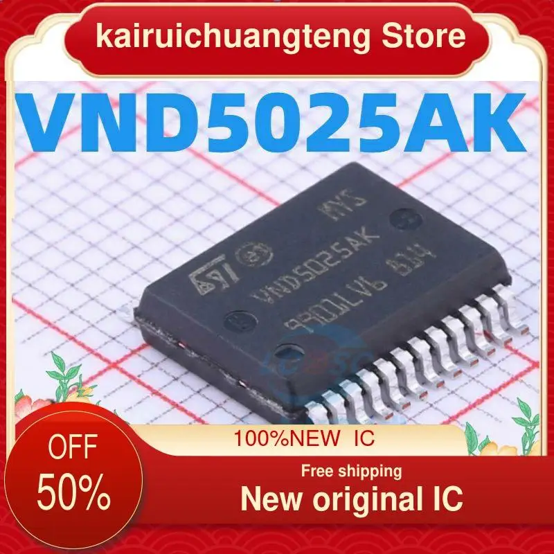 10-200 шт. VND5025AK VND5025 Ssop24 Автомобильная компьютерная плата управления сигналом поворота чип инвентарь пятен
10-200 шт. VND5025AK VND5025 Ssop24 Автомобильная компьютерная плата управления сигналом поворота чип инвентарь пятен