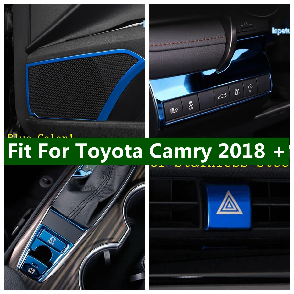 Emergency Warning Flash Lights Button Button / Stalls Gear / Side Door Speaker Cover Trim Interior For Toyota Camry 2018 - 2022
Emergency Warning Flash Lights Button Button / Stalls Gear / Side Door Speaker Cover Trim Interior For Toyota Camry 2018 - 2022