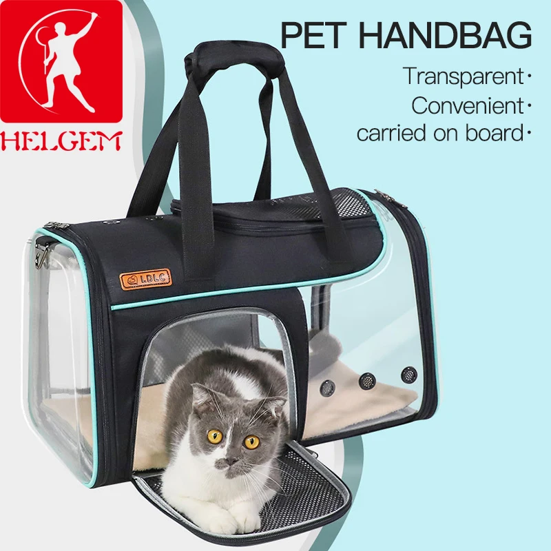 HELGEM Pet Cat Dog Carrier Bag Breathable Cat Travel Outdoor Shoulder Bag For Small Dogs Cats Packaging Carrying Pet Supplies
HELGEM Pet Cat Dog Carrier Bag Breathable Cat Travel Outdoor Shoulder Bag For Small Dogs Cats Packaging Carrying Pet Supplies