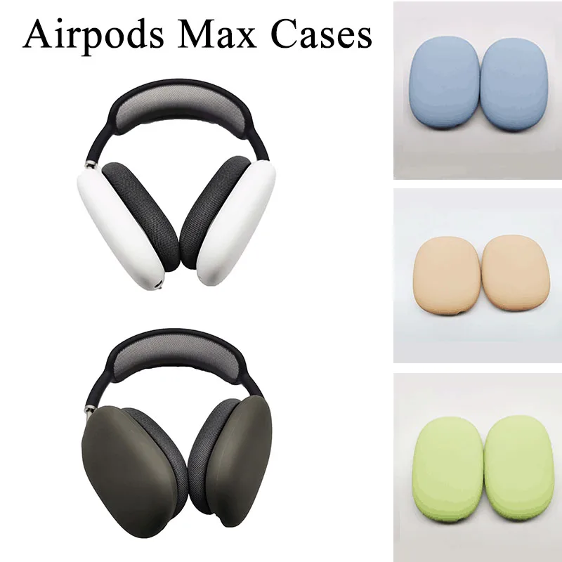 For Airpods Max Earphone Case Simple Soft Protective Silicone Earbud Cases for Scratch Proof Bluetooth Wireless Headphone Cases
For Airpods Max Earphone Case Simple Soft Protective Silicone Earbud Cases for Scratch Proof Bluetooth Wireless Headphone Cases