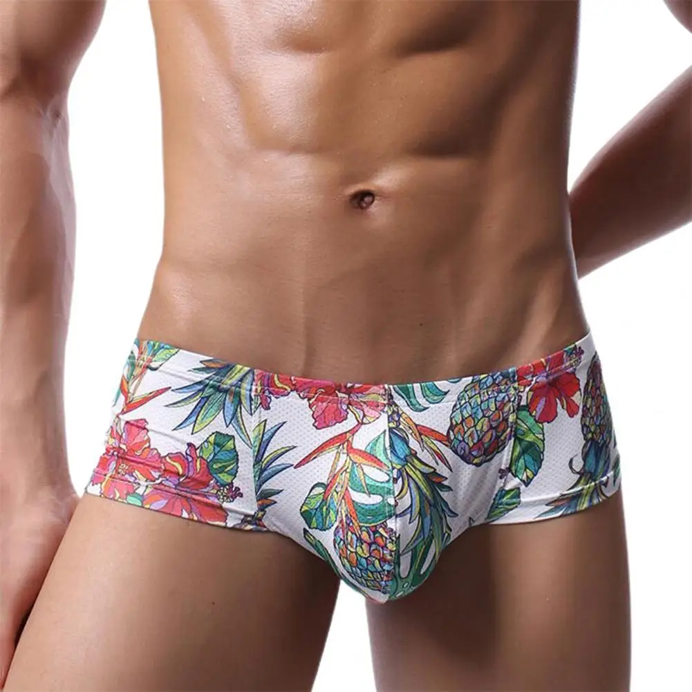 Sexy Men Boxer Shorts Pineaple Maple Print Underpants Mid Low Waist Breathable Boxer Panties for Inside Wear
Sexy Men Boxer Shorts Pineaple Maple Print Underpants Mid Low Waist Breathable Boxer Panties for Inside Wear